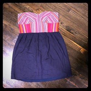 Beautiful large Boho Strapless Summer Dress